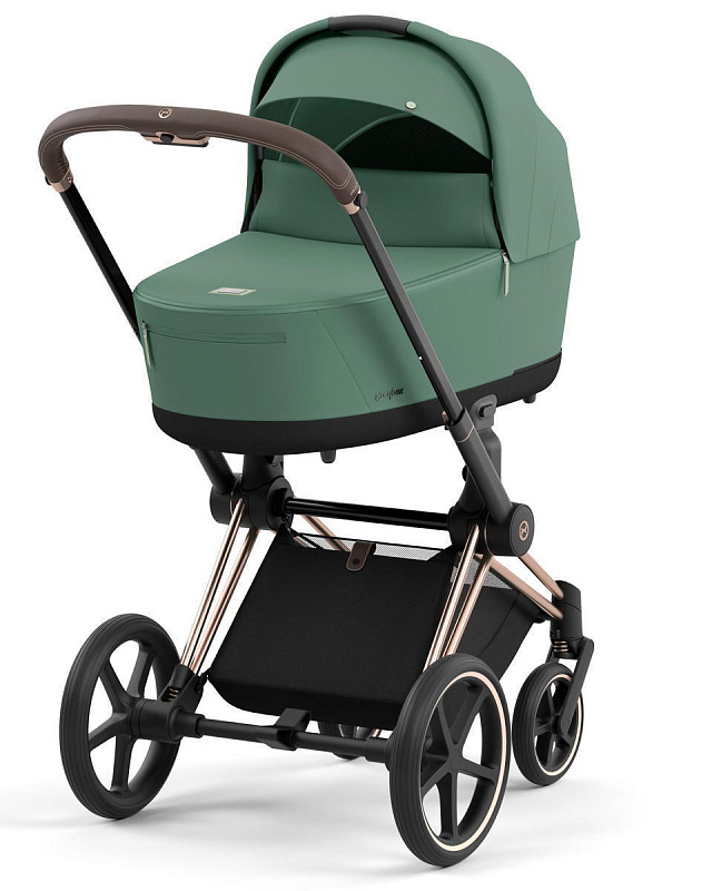 Cybex Priam IV Коляска 2 в 1 Rosegold / Leaf Green - фото  22