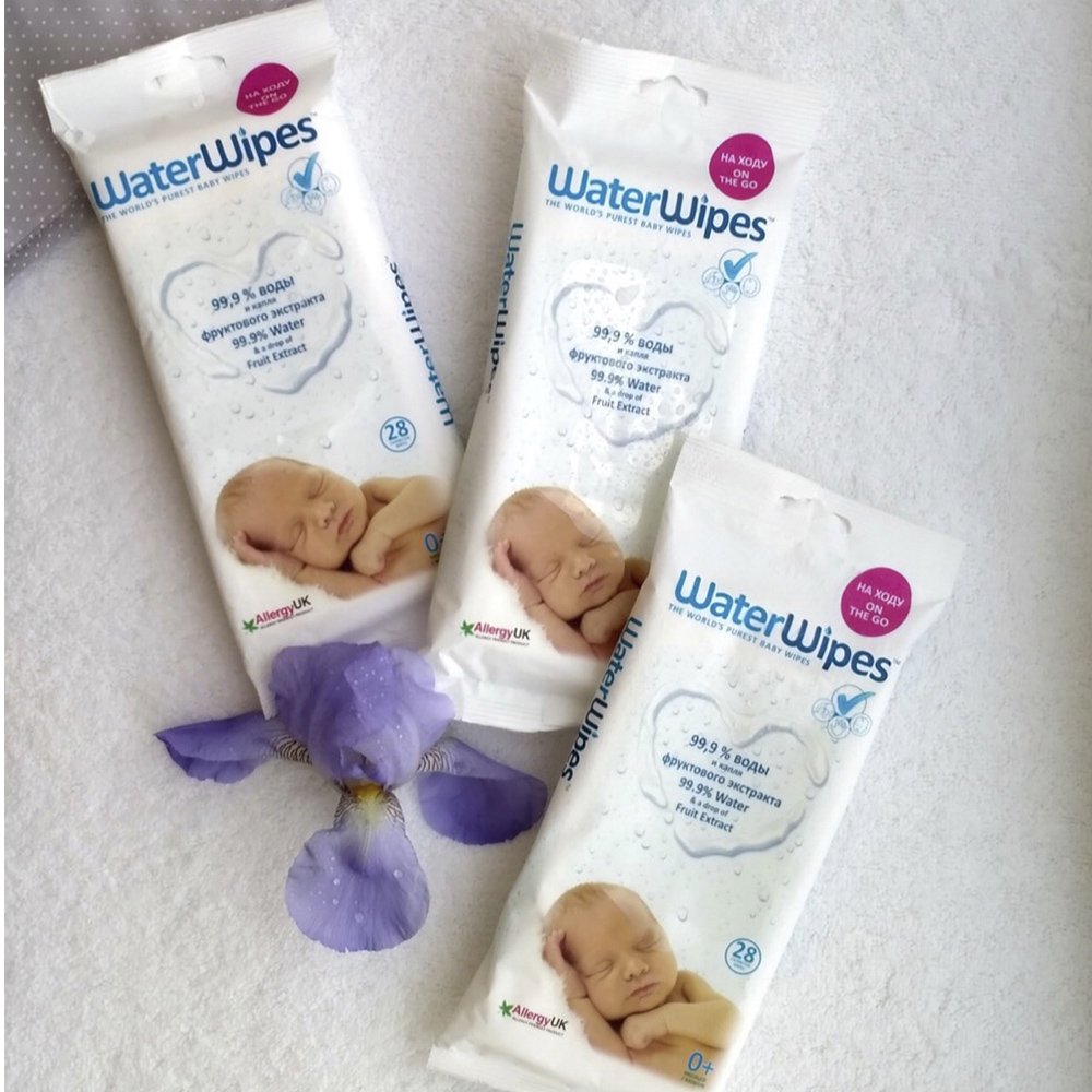 Waterwipes салфетки влажные детские WaterWipes® Original 28 листов - фото  4