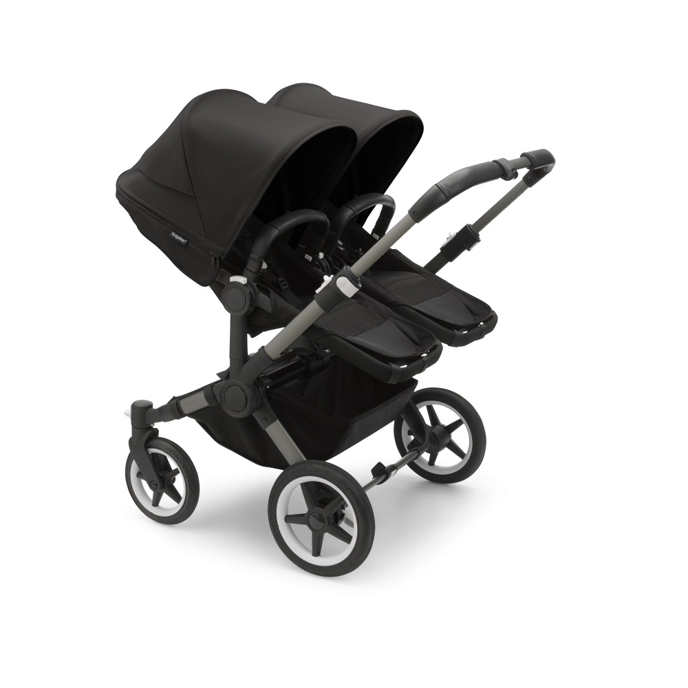 Bugaboo Donkey5 Duo коляска 2 в 1 Graphite/Midnight Black/Midnight Black - фото  24