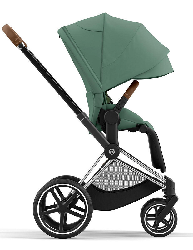 Cybex Priam IV Коляска 2 в 1 Chrome Brown /  Leaf Green - фото  19