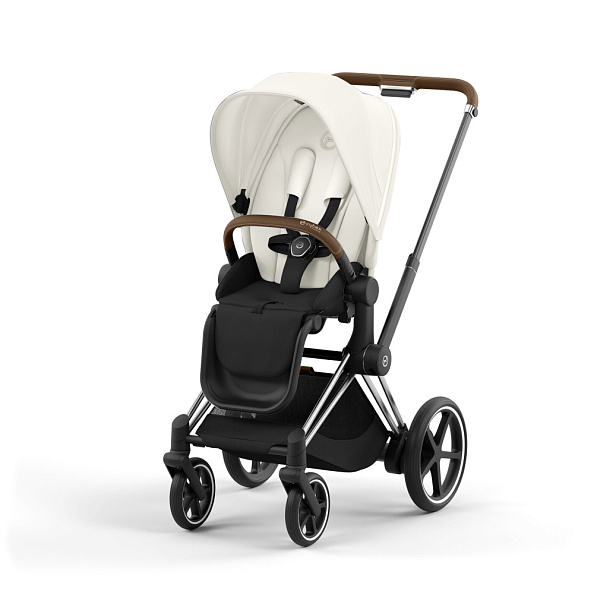 Cybex Priam IV Коляска 2 в 1 Chrome Brown /  Off White - фото  3