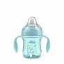 Chicco поильник 4 месяца+ Transition Cup 200 мл голубой - фото 3