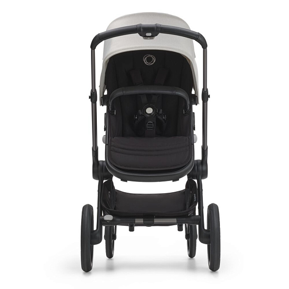 Bugaboo Fox5 коляска 2 в 1 Black/ Midnight Black/ Misty White в комплекте - фото  9