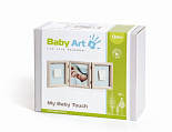 Baby Art рамочка тройная Классика, беленое дерево New