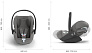 Cybex Автокресло Cloud T i-Size Plus Cozy Beige - фото 8