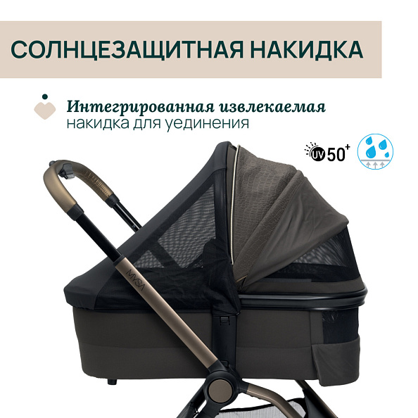 Chicco Коляска 2в1 Mysa Bronze Lizard Re Lux - фото  14