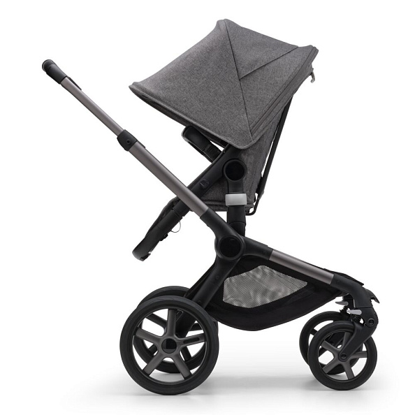 Bugaboo Fox5 коляска 2 в 1 Graphite/ Grey Melange / Grey Melange - фото  9