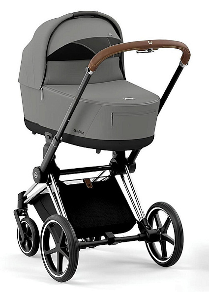 Cybex Priam IV Коляска 2 в 1 Chrome Brown /  Mirage Grey - фото  11