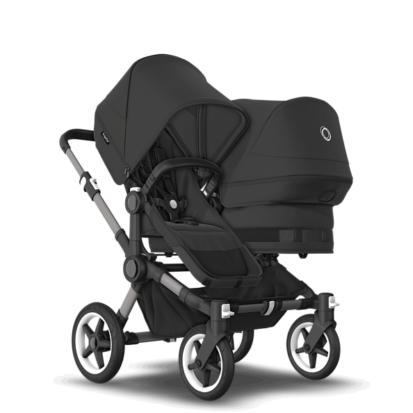 Bugaboo Donkey5 Duo коляска 2 в 1 Graphite/Midnight Black/Midnight Black - фото  1