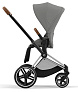 Cybex Priam IV Коляска 2 в 1 Chrome Brown /  Mirage Grey - фото 33