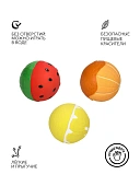 Oli&Carol набор тактильных мини-мячиков Фруктовый салат