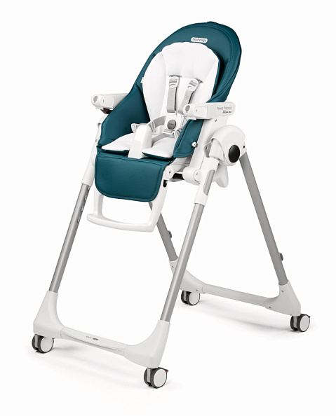 Peg Perego стульчик для кормления Prima Pappa Follow Me Plus Petrolio - фото  6