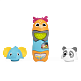Chicco игрушка-пирамидка 3 в 1 Весёлые животные - фото 12