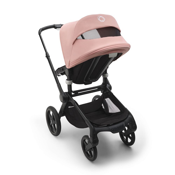 Bugaboo Fox5 коляска 2 в 1 Black/ Midnight Black/ Morning Pink в комплекте - фото  8