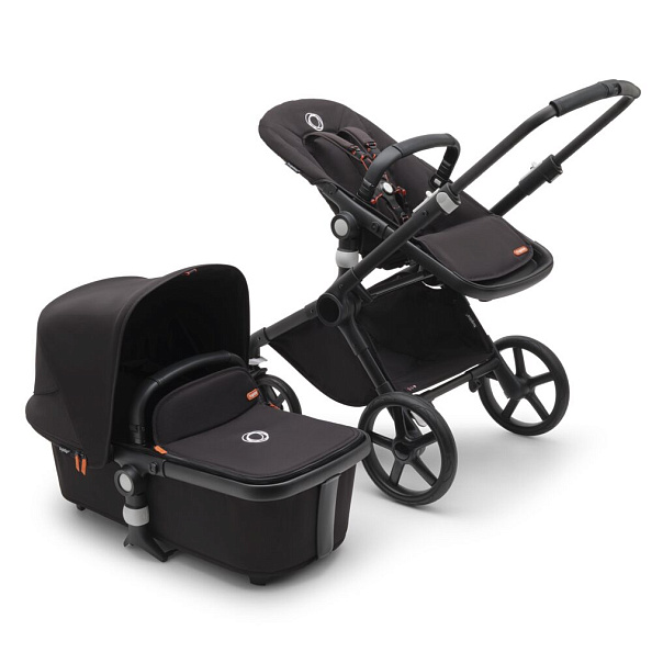 Bugaboo Fox Cub коляска 2 в 1 Black/ Midnight Black/Midnight Black - фото  3