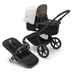 Bugaboo Fox5 коляска 2 в 1 Black/ Midnight Black/ Misty White в комплекте