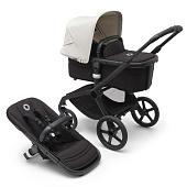 Bugaboo Fox5 коляска 2 в 1 Black/ Midnight Black/ Misty White в комплекте