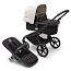 Bugaboo Fox5 коляска 2 в 1 Black/ Midnight Black/ Misty White в комплекте