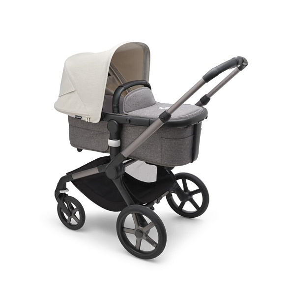 Bugaboo Fox5 коляска 2 в 1 Graphite/ Grey Melange / Misty White - фото  3