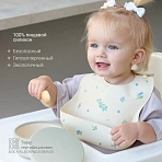 Edda нагрудник силиконовый, Черника