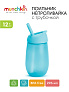 Munchkin поильник непроливайка с трубочкой Simple Clean Straw 296 мл с 12 мес., голубой - фото 2