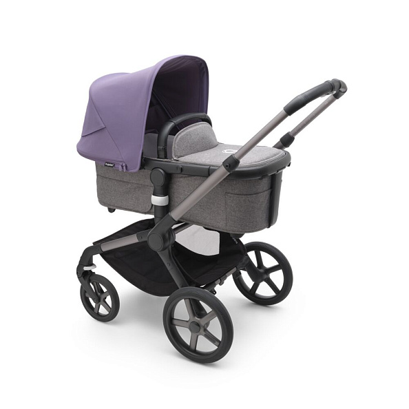 Bugaboo Fox5 коляска 2 в 1 Graphite/ Grey Melange / Astro Purple - фото  3