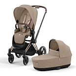 Cybex Priam IV Коляска 2 в 1 Rosegold / Cozy Beige