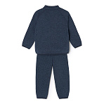 LASSIE комплект из вязаного флиса Vuori синий