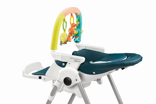 Peg Perego стульчик для кормления Prima Pappa Follow Me Plus Petrolio - фото  3