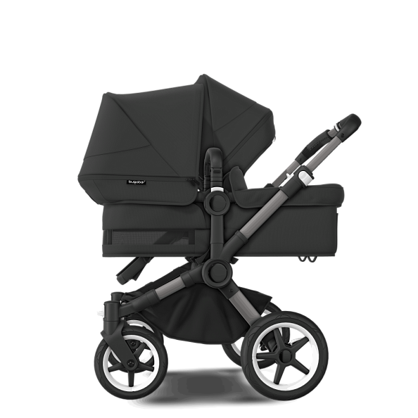 Bugaboo Donkey5 Duo коляска 2 в 1 Graphite/Midnight Black/Midnight Black - фото  7