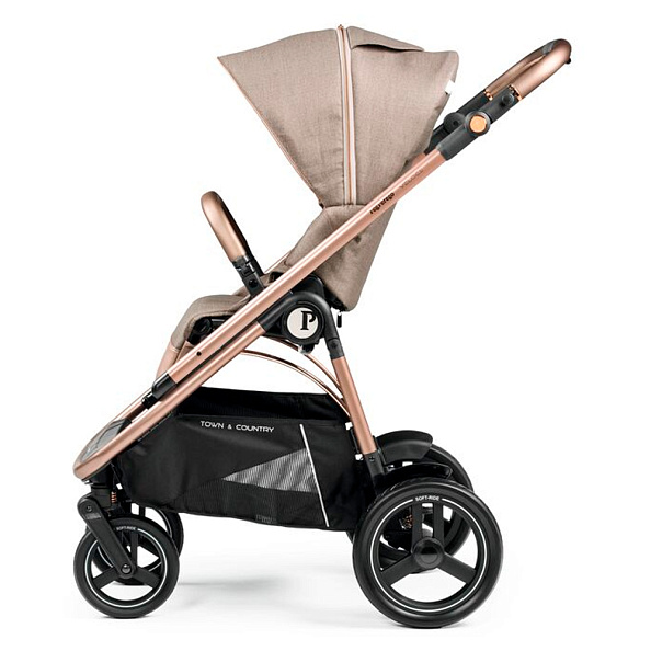 Peg Perego коляска 2 в 1 Veloce TC+Culla Belvedere Mon Amour - фото  16