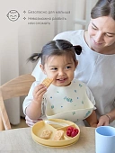 Edda тарелка на присоске секционная Мимоза