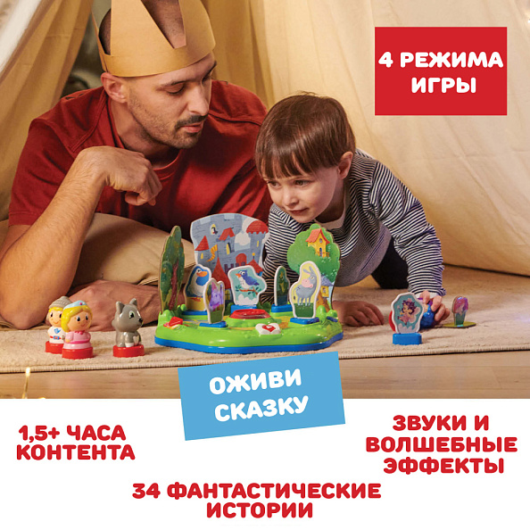 Chicco игрушка развивающая Сказочный Мир на 4-х языках Edu4You - фото  18