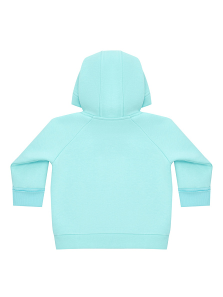 OLANT BABY худи с капюшоном Siberia Turquoise - фото  3