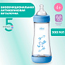 Chicco бутылочка пластиковая 300 мл Perfect5 New с/с, быстрый поток Boy - фото 5