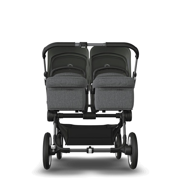 Bugaboo Donkey5 Twin коляска 2 в 1 Graphite/Grey Melange/Grey Melange complete - фото  5