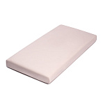 Perina простыня на резинке 120х60 детская сатин розовый