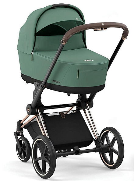 Cybex Priam IV Коляска 2 в 1 Rosegold / Leaf Green - фото  13