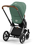 Cybex Priam IV Коляска 2 в 1 Chrome Brown /  Leaf Green - фото 16