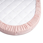 Perina простыня Oval на резинке детская (розовый)