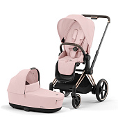 Cybex Priam IV Коляска 2 в 1 Rosegold /  Peach Pink