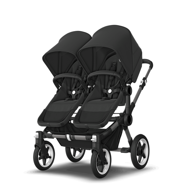 Bugaboo Donkey5 Duo коляска 2 в 1 Graphite/Midnight Black/Midnight Black - фото  5