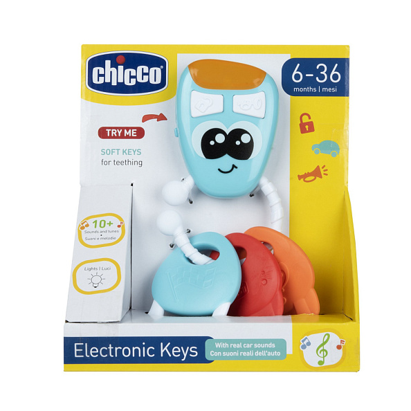 Chicco игрушка пластиковая Электронные ключи - фото  4