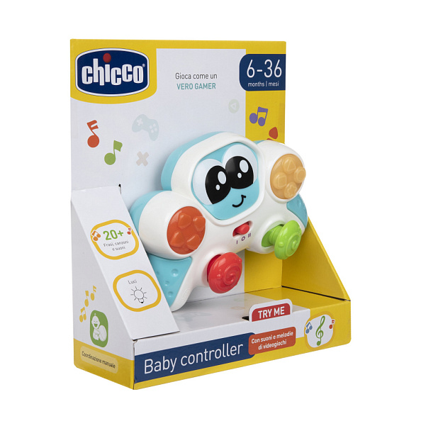 Chicco игрушка музыкальная Мой первый джойстик - фото  3