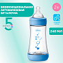 Chicco бутылочка пластиковая 240 мл Perfect5 New с/с, нормальный поток Boy - фото 5