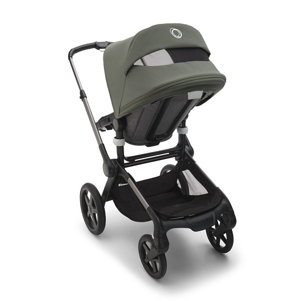 Bugaboo Fox5 коляска 2 в 1 Graphite/ Grey Melange / Forest Green - фото  10