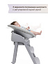 Chicco шезлонг для новорожденных к стульчику Crescendo, Grey - фото 4