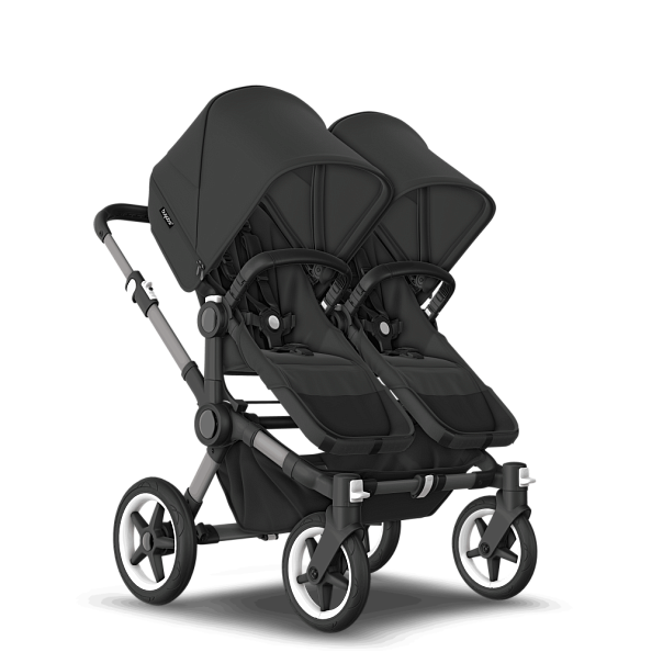 Bugaboo Donkey5 Duo коляска 2 в 1 Graphite/Midnight Black/Midnight Black - фото  6