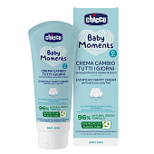 Chicco крем 0+ под подгузник для ежедневного использования 100 мл Baby Moments