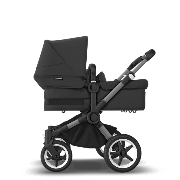 Bugaboo Donkey5 Duo коляска 2 в 1 Graphite/Midnight Black/Midnight Black - фото  4